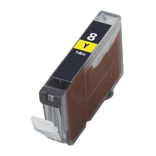 Compatible Premium Ink Cartridges CLI8Y Yellow Ink - for use in Canon Printers