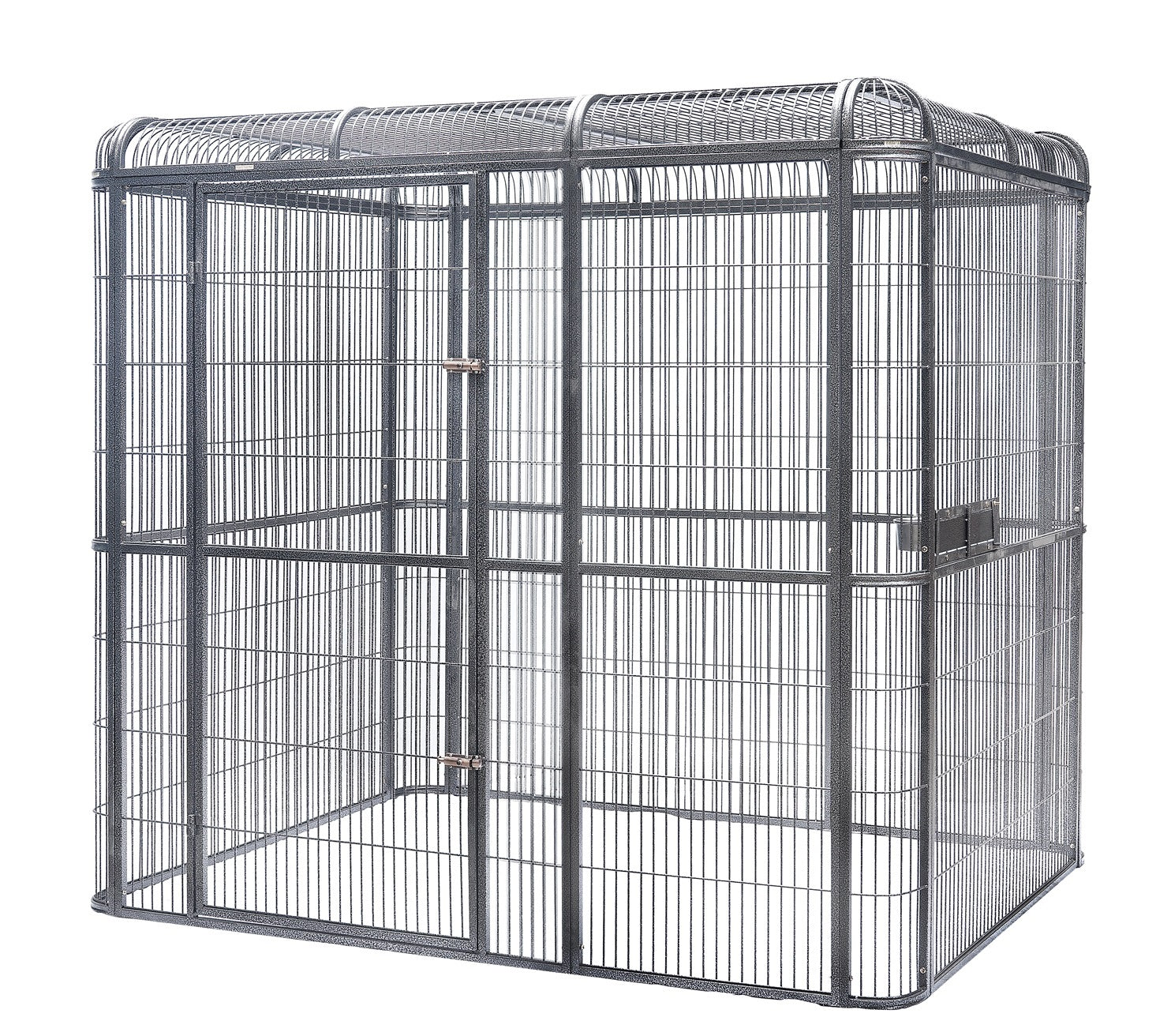 YES4PETS XXXXL Walk-in Bird Cat Dog Cage Pet Parrot Aviary Perch Castor Wheel 219x158x203cm With Green Cover