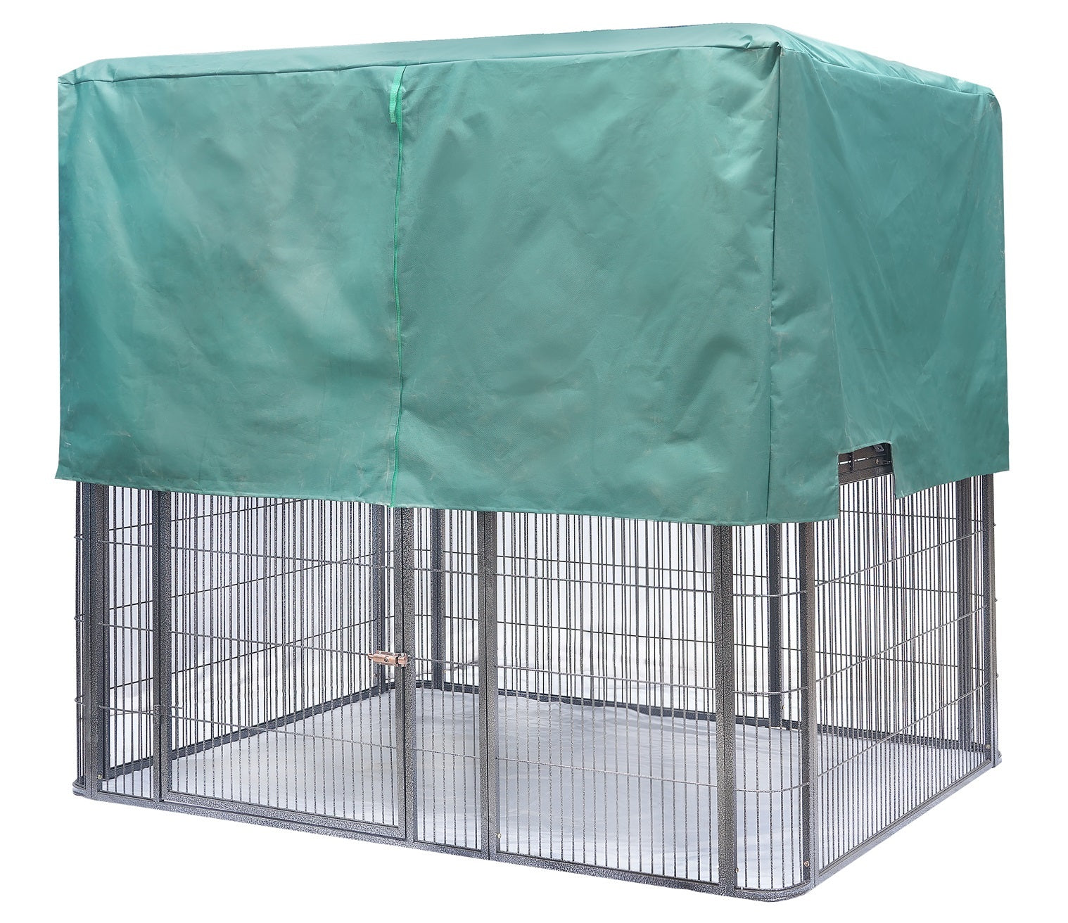 YES4PETS XXXXL Walk-in Bird Cat Dog Cage Pet Parrot Aviary Perch Castor Wheel 219x158x203cm With Green Cover