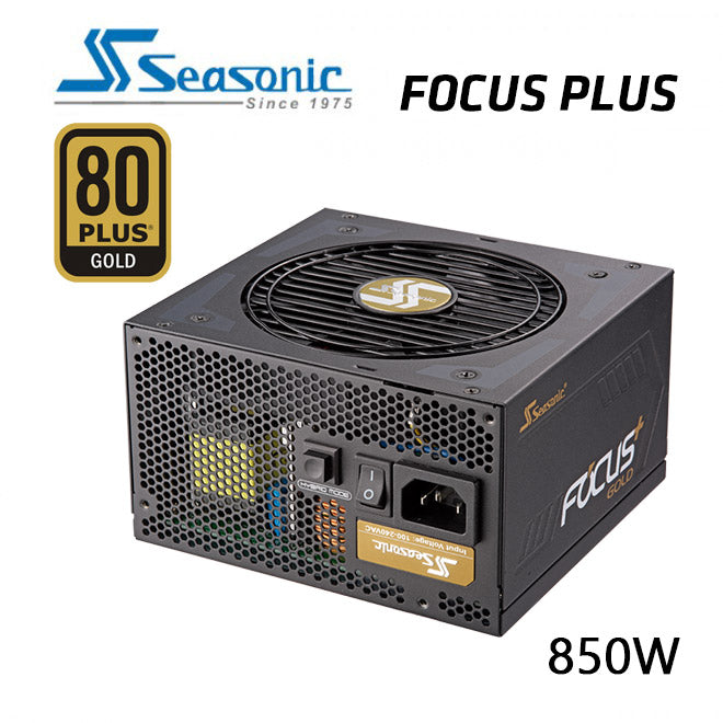 SeaSonic 850W FOCUS PLUS Gold PSU (SSR-850FX) GX-850 ( OneSeasonic )