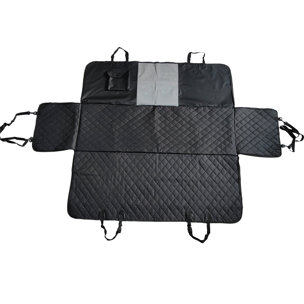 Pawfriends Pet Seat Cover for Dogs Car Back Seat Anti Dirty Waterproof Pet Hammock Mat-L