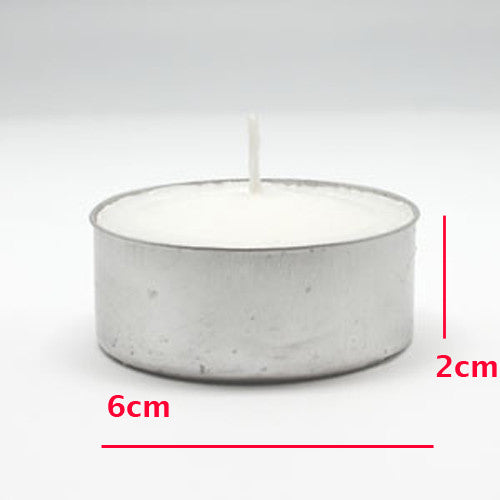 Bulk Buy Large Tealight Candles 6cm Wide in silver foil cup 100 in a pack - Party Event Wedding BBQ Dinner Romantic Ambience Decor