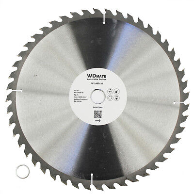 4x Wood Cutting 400mm 48T Circular Saw Blade TCT 16" 30/24.5mm Timber WDMATE