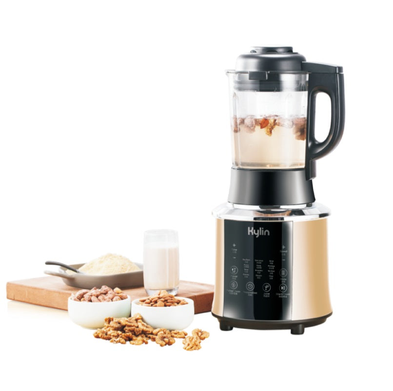 Kylin High Performance Heating Blender Mixer 1200W High Speed Food Processor - Gold