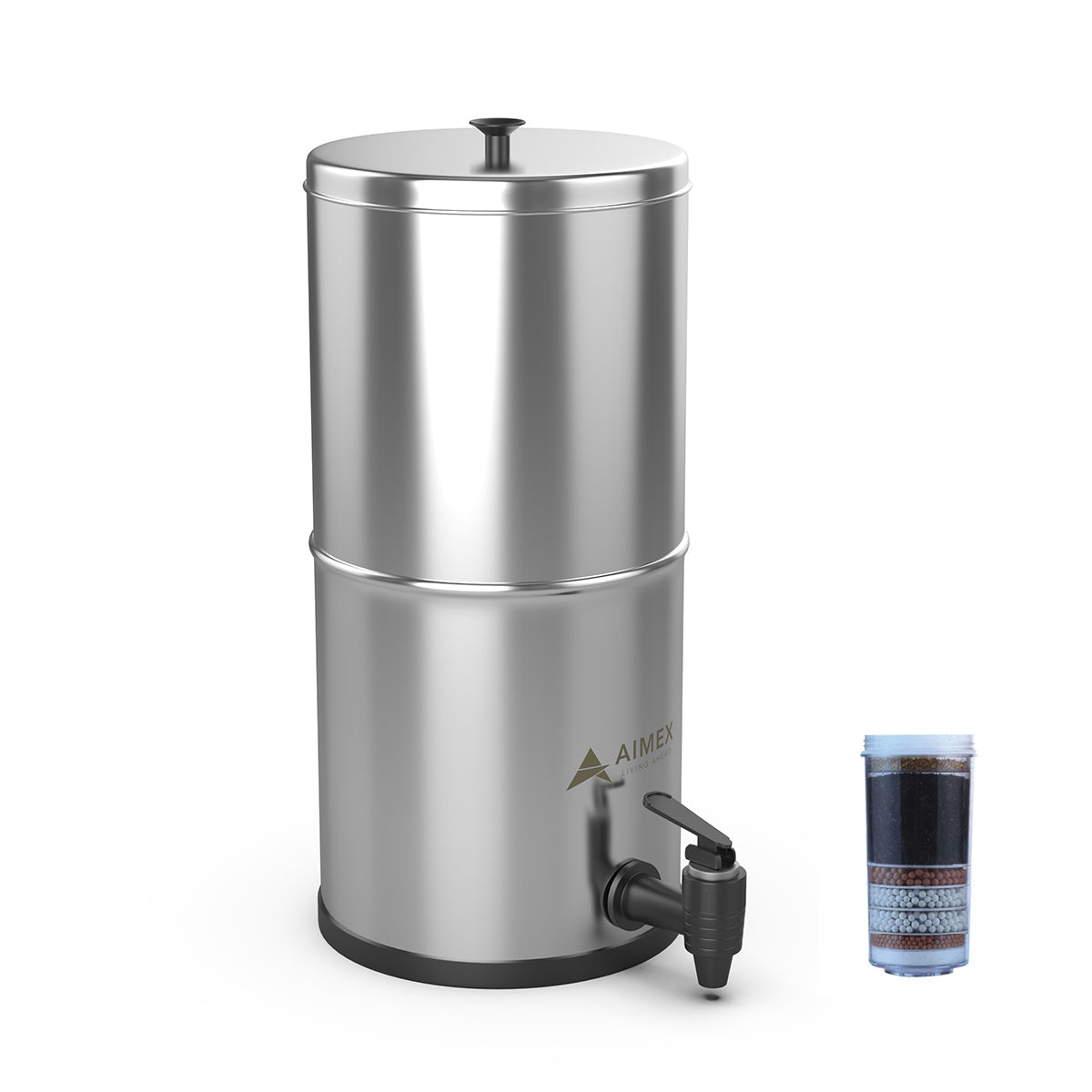Aimex Water Stainless Steel 304 Water Filter System - Fluoride Filter