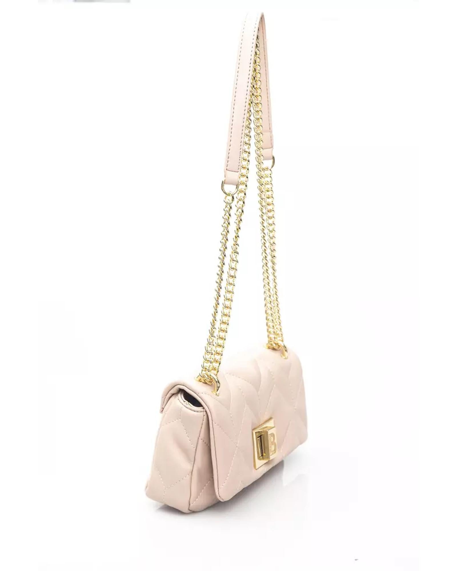 Flap Closure Leather Shoulder Bag with Internal Compartments One Size Women
