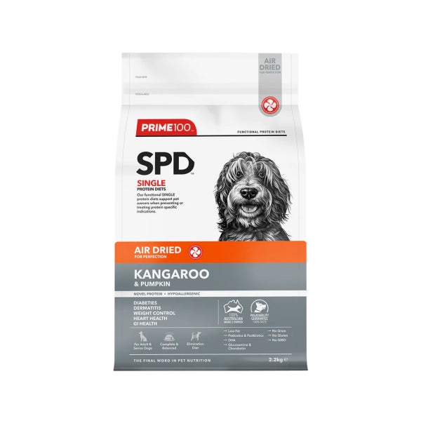Prime100 - SPD Air Dried - Kangaroo & Pumpkin - 600g