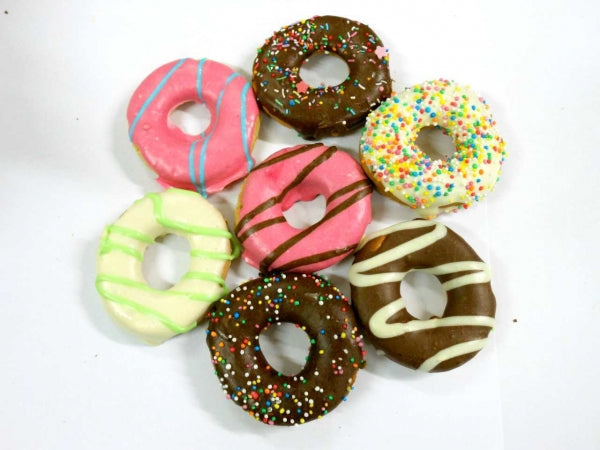 Huds And Toke - Frosted Doggy Donuts - Box of 30