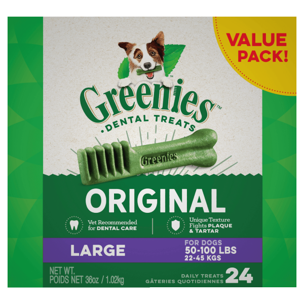Greenies - Dental Dog Treats - Original - Value Pack