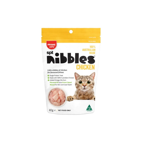 Prime100 - Prime Pantry - SPT Nibbles Cat Treats - 40g - Various Flavours