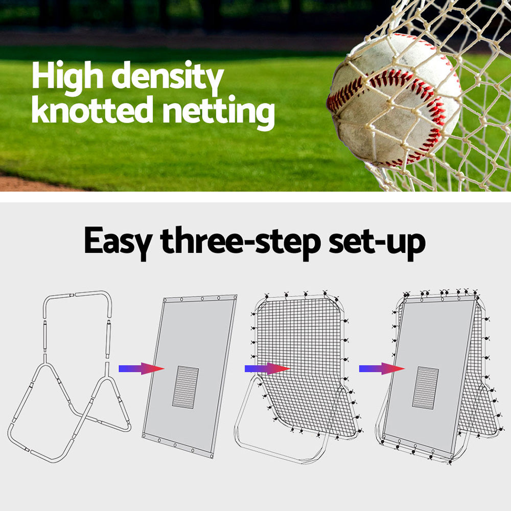 Everfit Soccer Goal Football Net Baseball Target Rebound Training Carry Bag