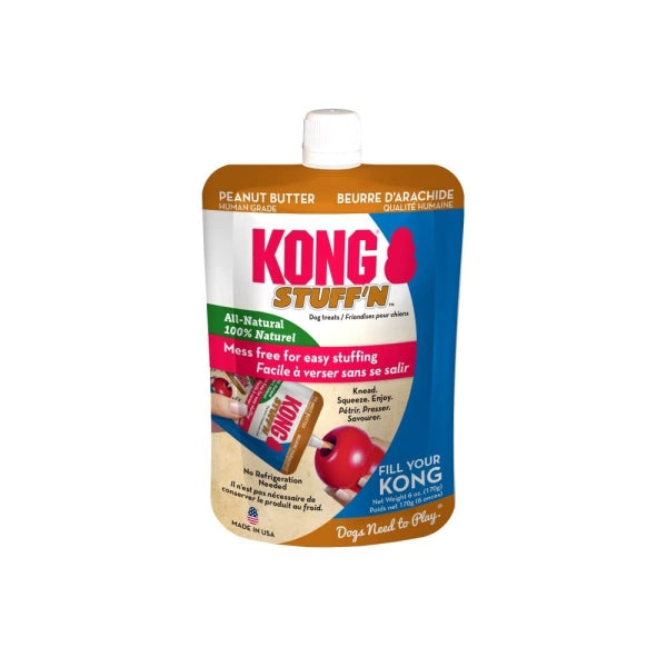 KONG - Stuffn Paste - All Natural Peanut Butter - Pouch 170g