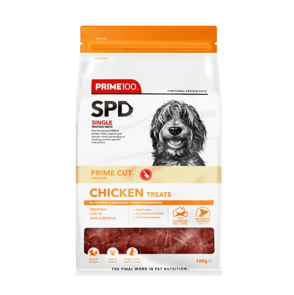 Prime100 - SPD Prime Cut Treats - 100g - Various Flavours