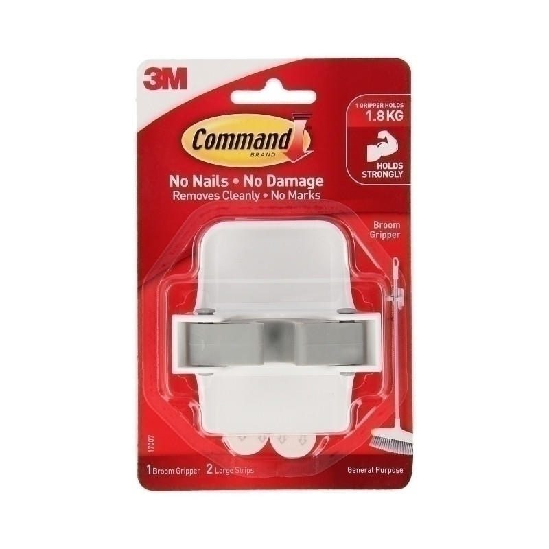 COMMAND Broom Gripper 17007 Box of 2
