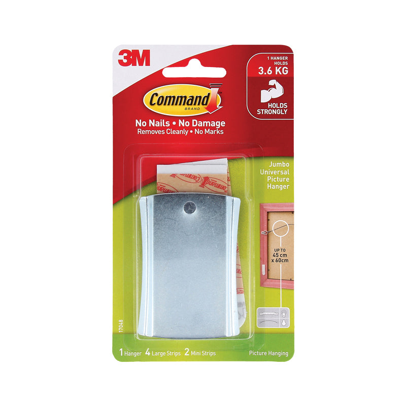 COMMAND Jumbo Hanger 17048 Box of 4