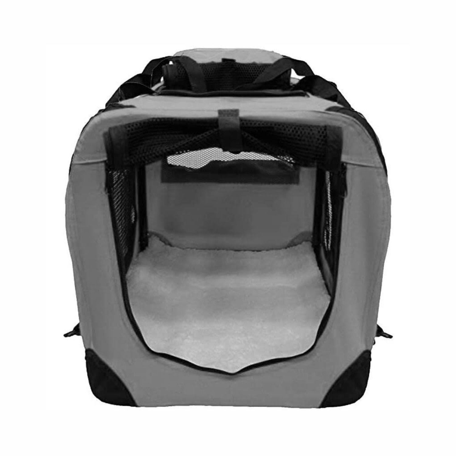 FLOOFI Portable Pet Carrier-Model 1-M Size (Grey) FI-PC-143-KPT