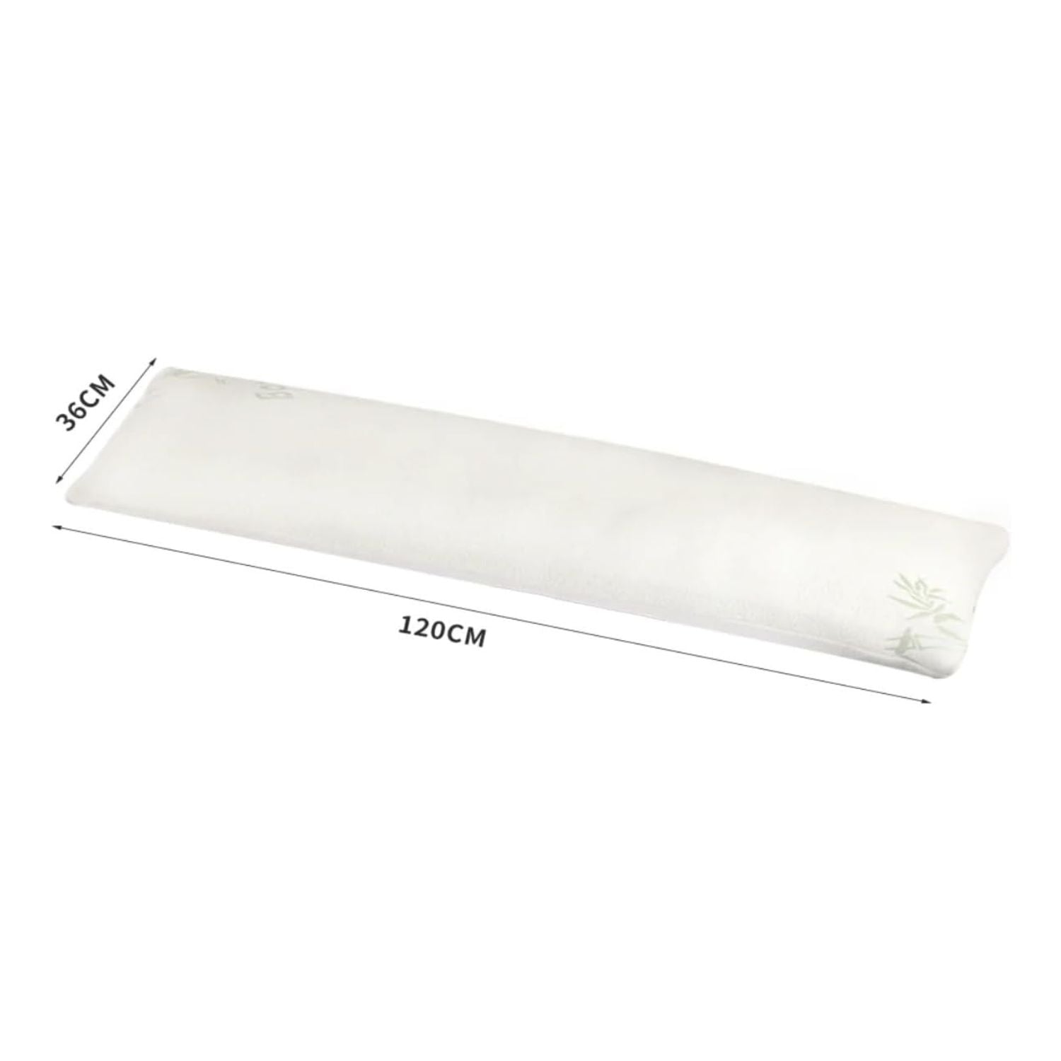 Gominimo Memory Foam Full-Length Body Hug Pillow SleepCushion Maternity Support