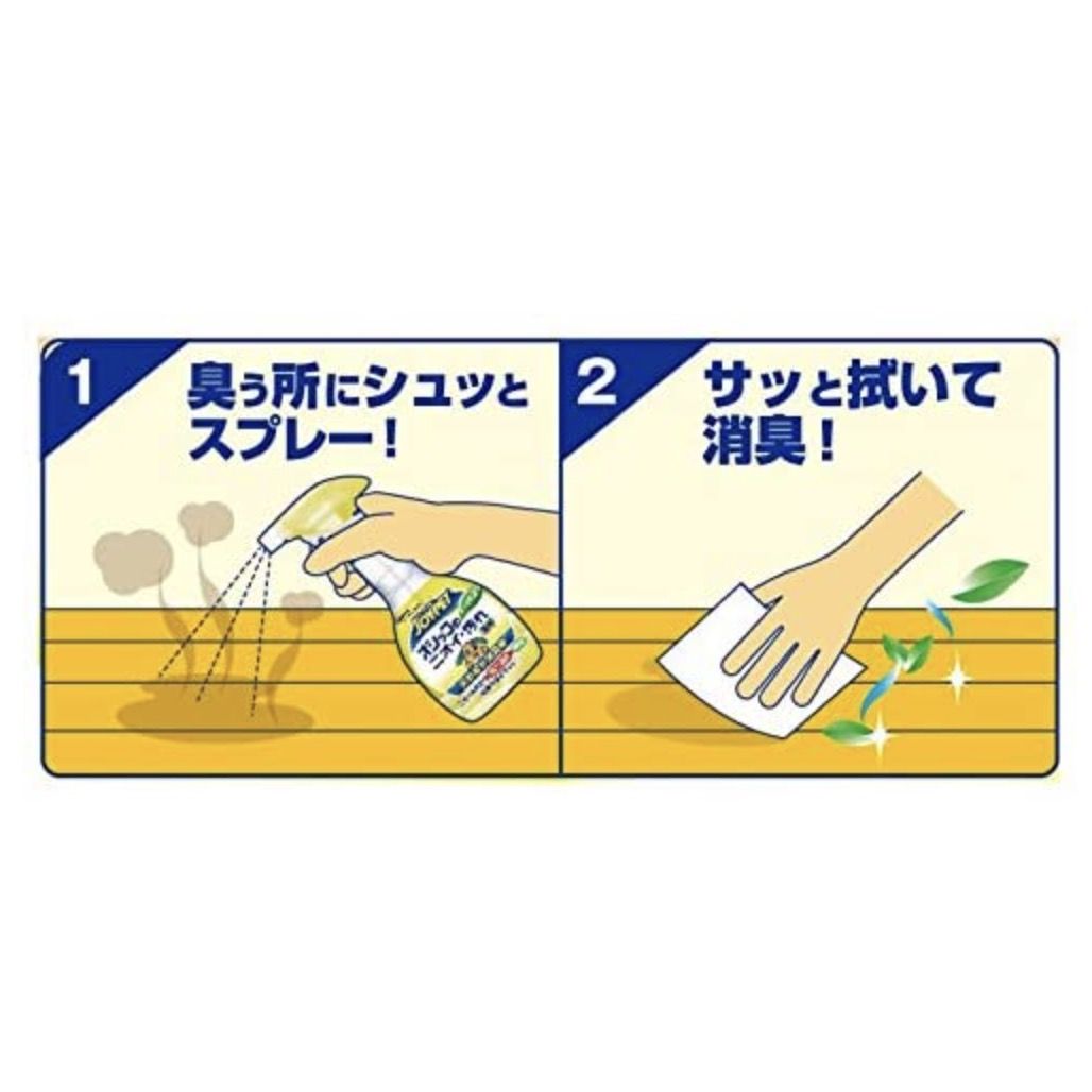 [6-PACK] Earth Japan Pet Deodorant Against Urine Smell And Dirt 270ml For Cats And Dogs Use