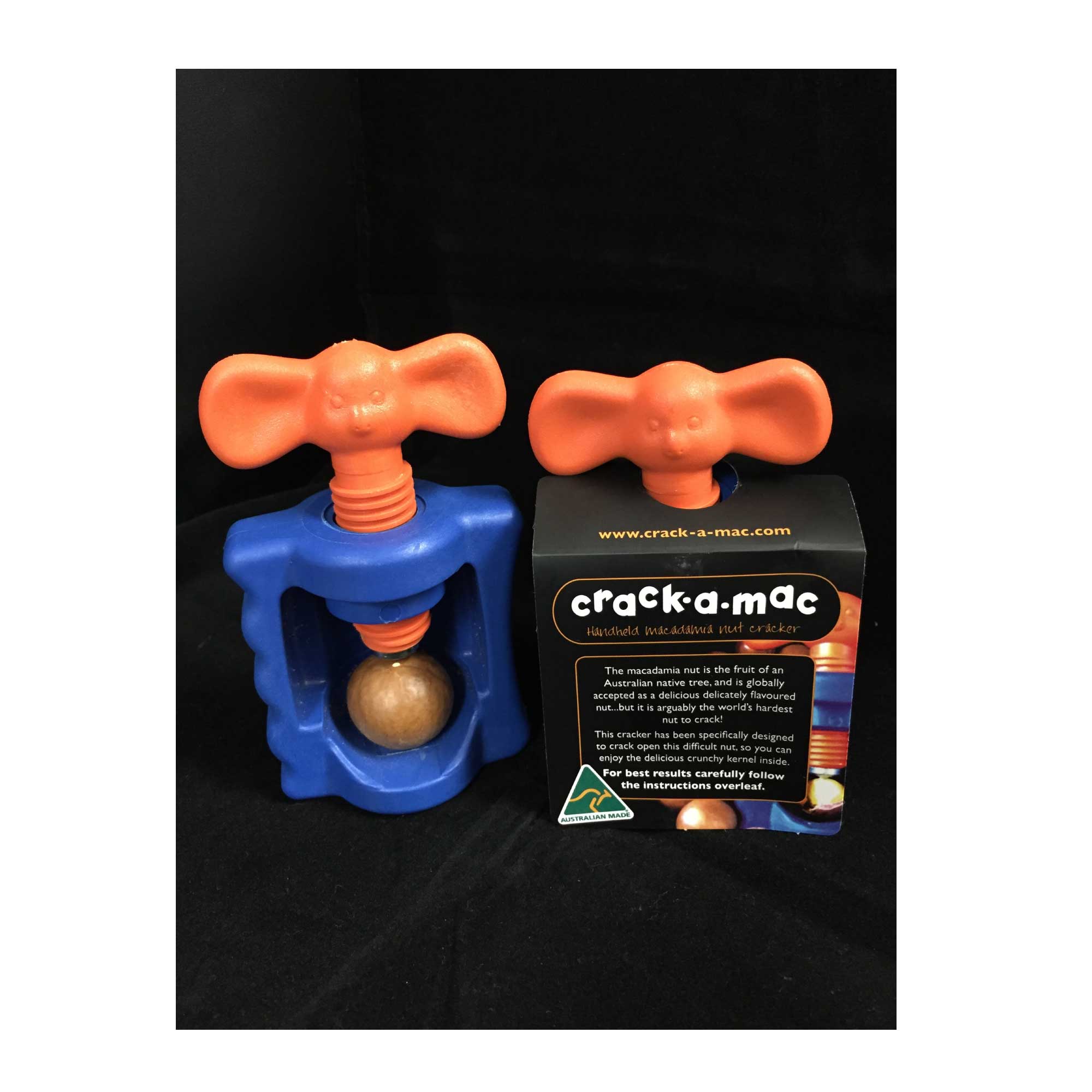 Crack A Mac Macadamia Nut Cracker Handheld Opener Australian Made Kitchen Tool