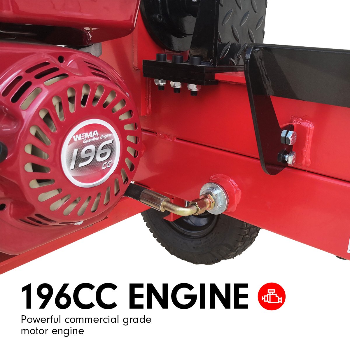 Yukon 20 Ton Unleaded Petrol Log Splitter