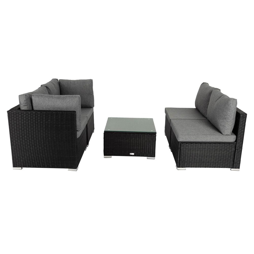 Outdoor Modular Lounge Sofa Bondi - Black