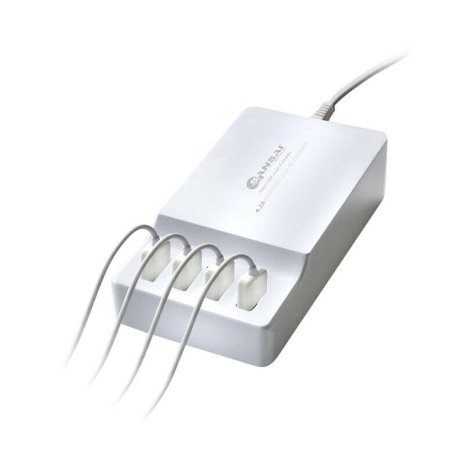 3X Sansai 4.2A 4-Ports Station A USB Charging