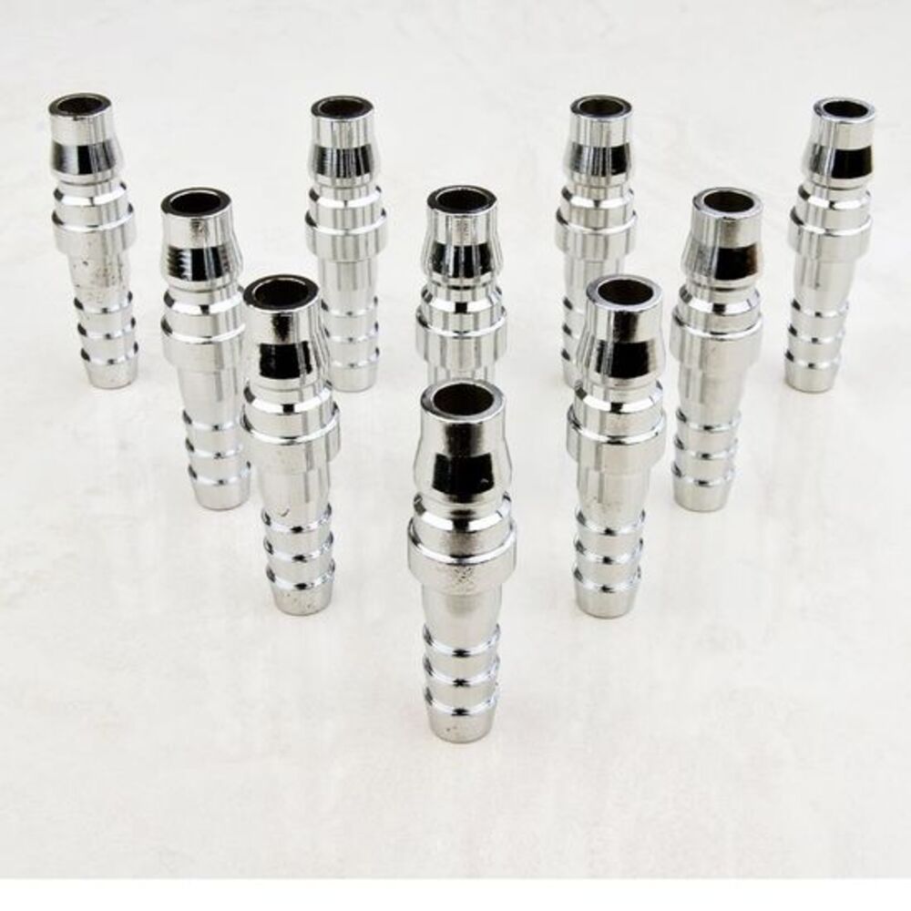 Dynamic Power 10 Set 5 x 1.5cm Nitto Type Male Air Coupling Coupler Fitting 1/4" inlet