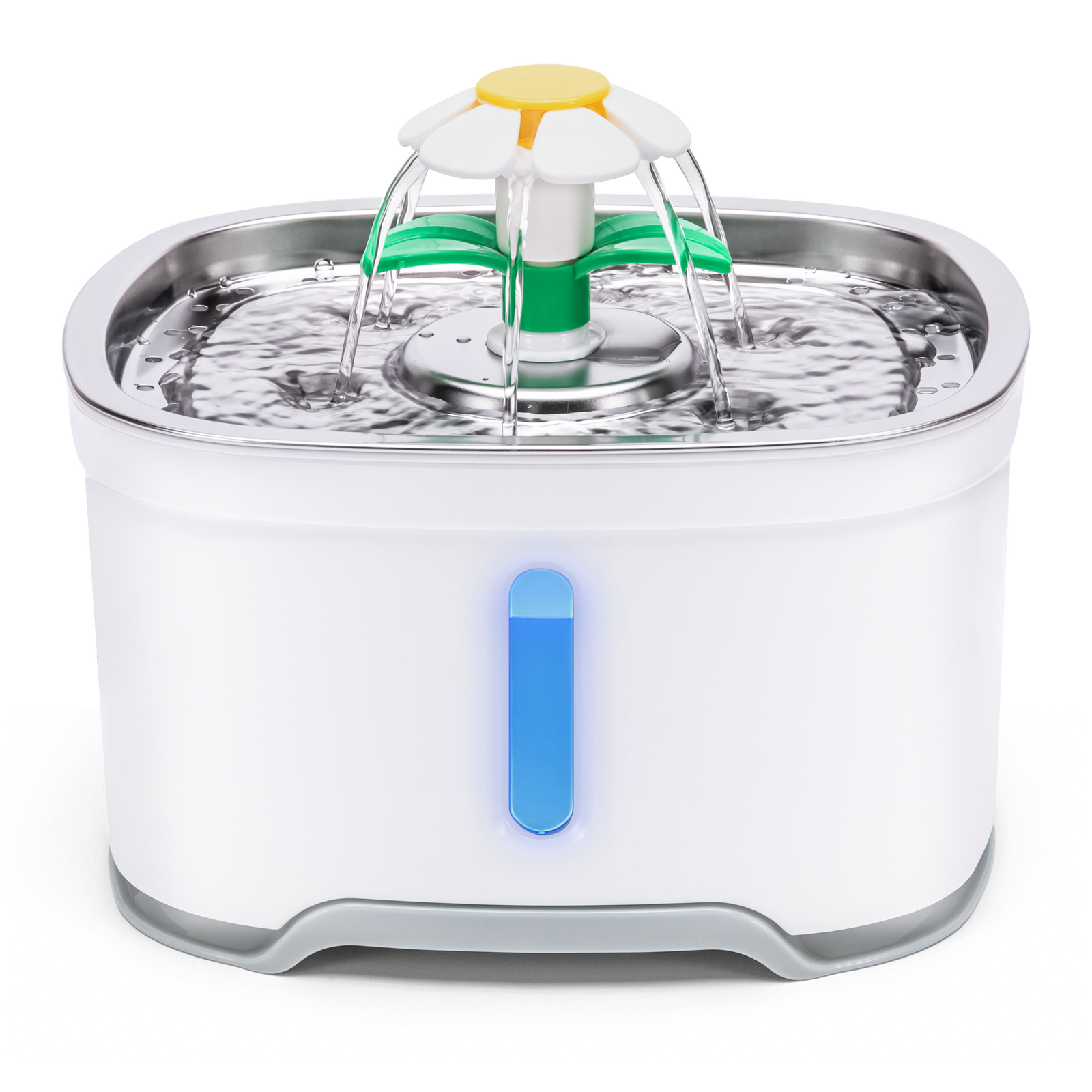 YES4PETS 8 x Pet Dog Cat Fountain Filter Replacement Activated Carbon Ion Exchange Resin Triple Filtration System Automatic Water Dispenser Compatible
