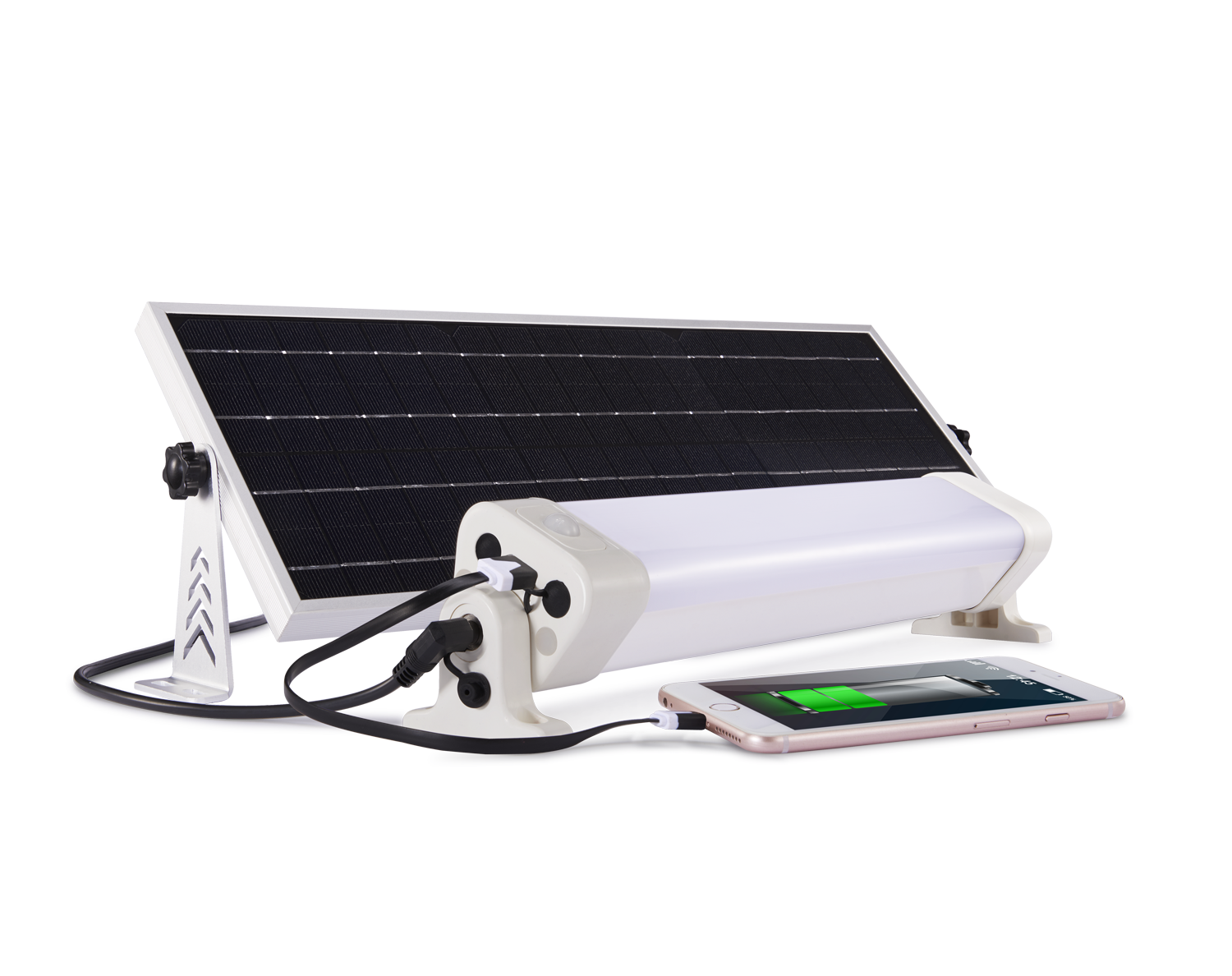 Solar LED Batten Light- 12W 1200Lumens