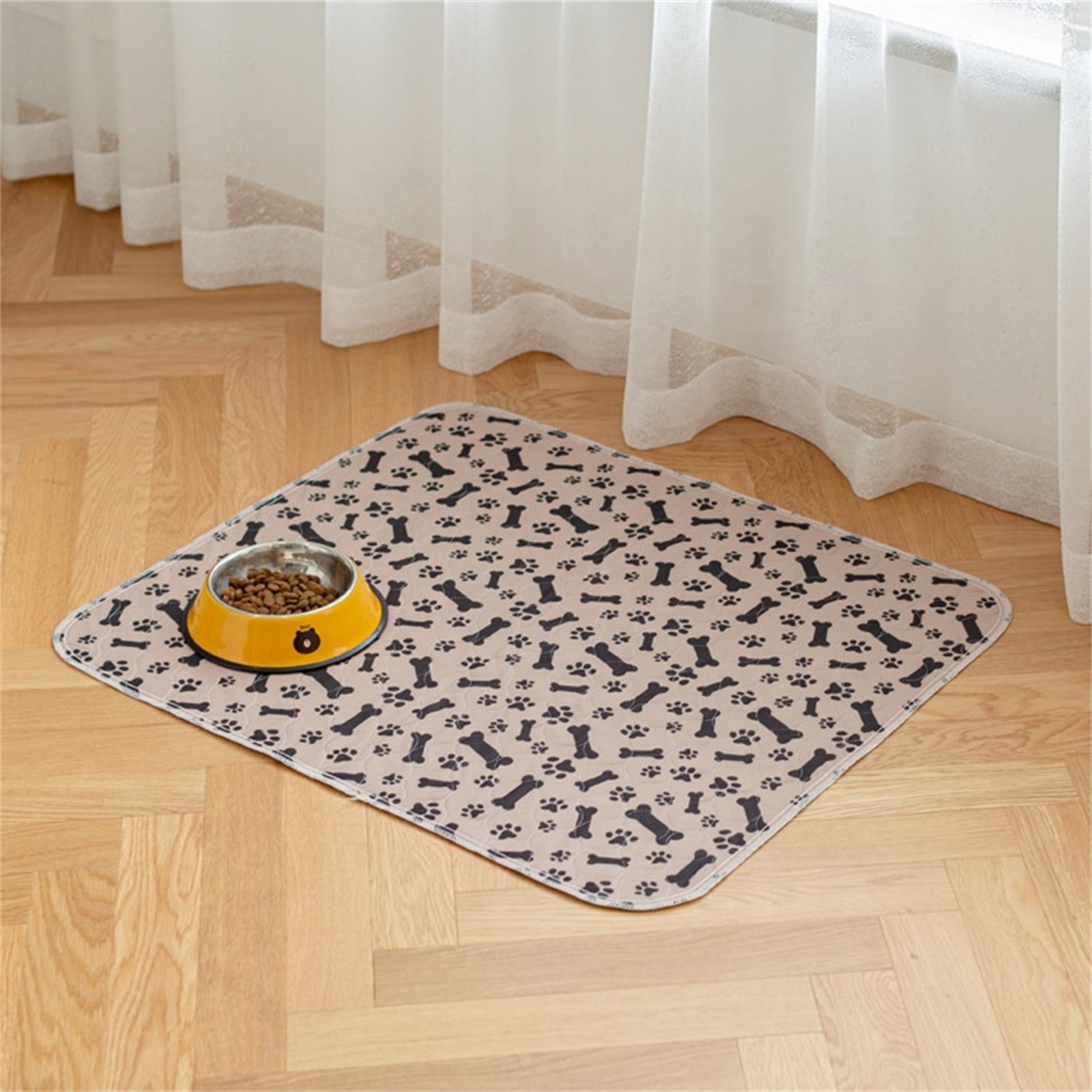 Pawfriends Washable Pet Dog Pee Pad Reusable Cat Puppy Training Wee Absorbent Mat Bed 70x80
