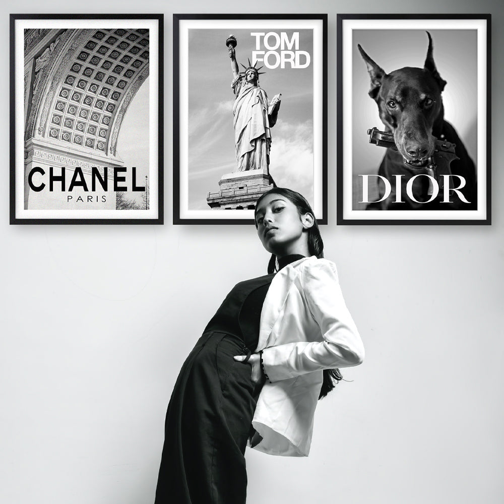 Wall Art's Lambo Paris Large 105cm x 81cm Framed A1 Art Print