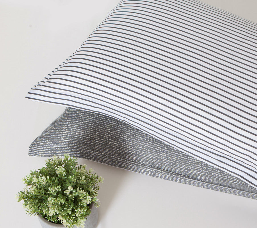 Gerry 100% cotton reversible quilt cover set-king size
