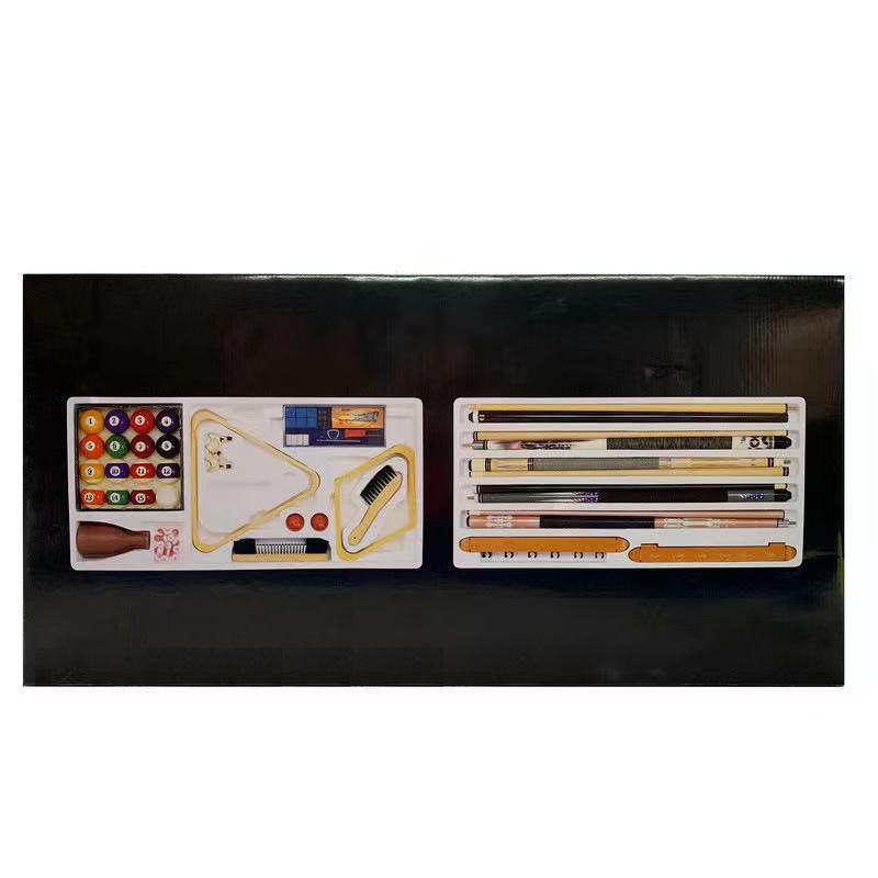 Premium Snooker Pool Billiard Accessories Kit - Pro Ash Cues Scoreboard Upgraded
