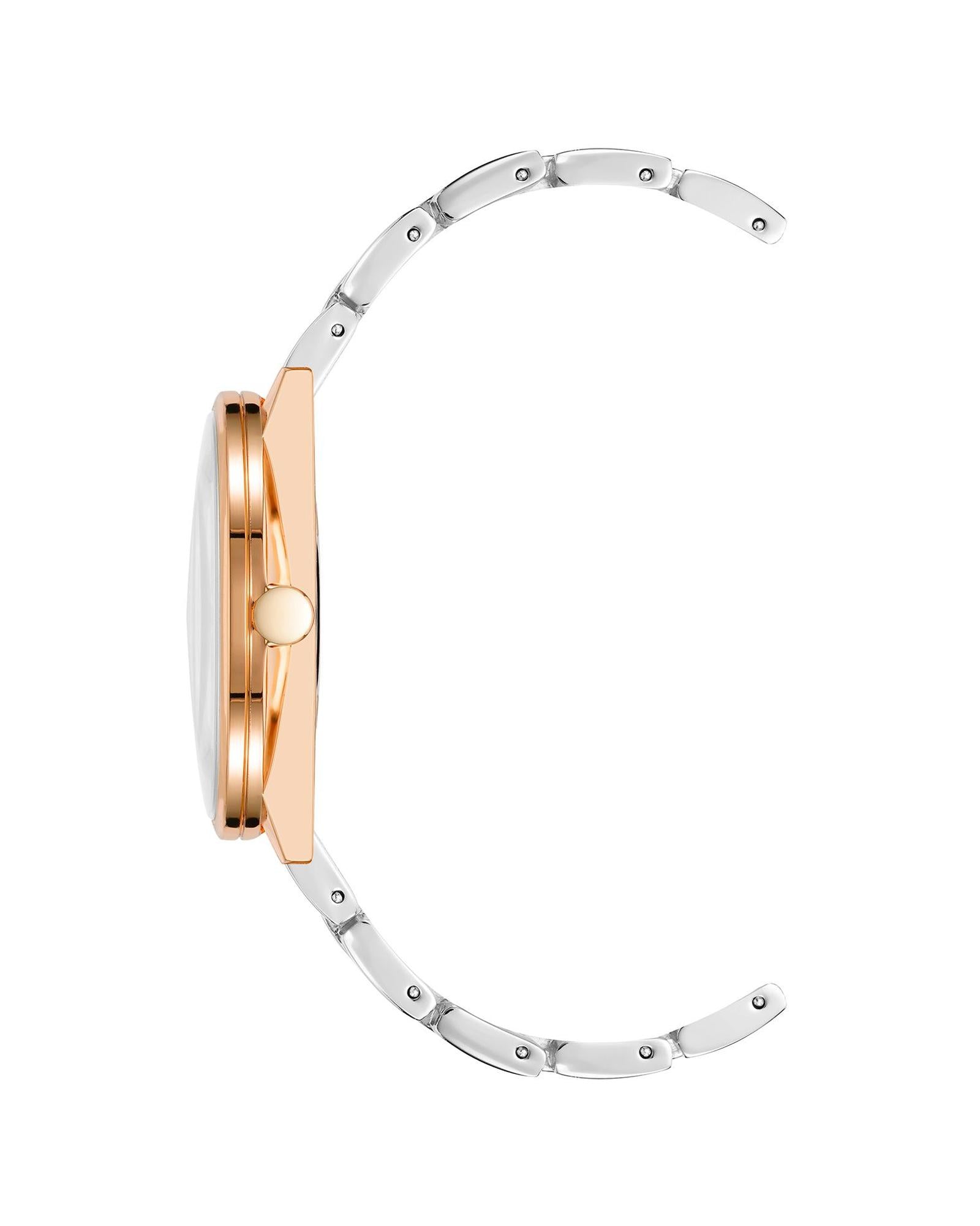 Rose Gold Metal Classic Womens Watch One Size Women