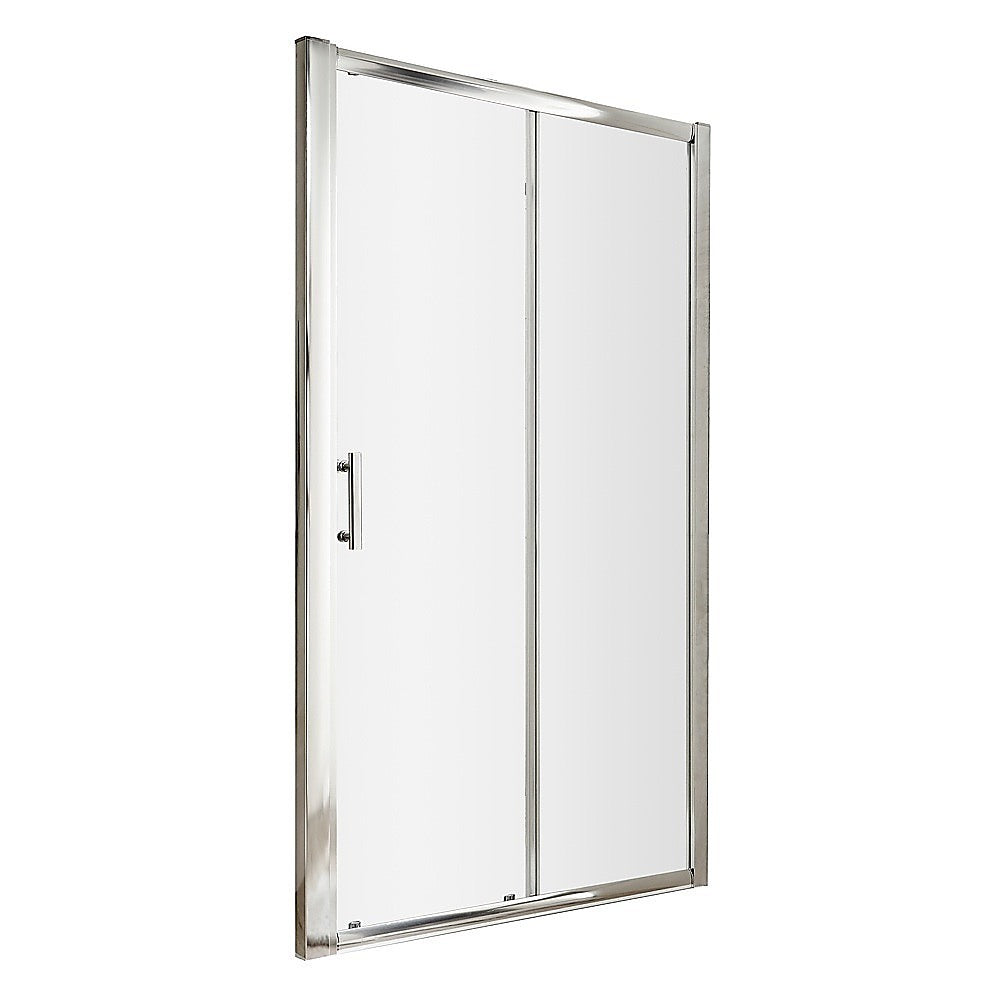 Adjustable 1000-1100mm Wall to Wall Sliding Door Glass Shower Screen in Chrome