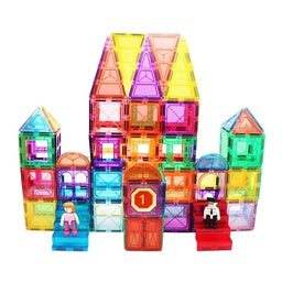 Magnescape 109pcs Magnetic Tiles