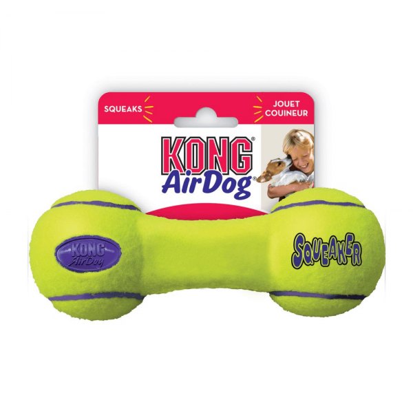 KONG - AirDog - Squeaker Dumbbell