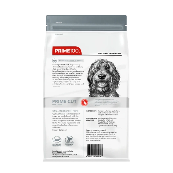 Prime100 - SPD Prime Cut Treats - 100g - Various Flavours