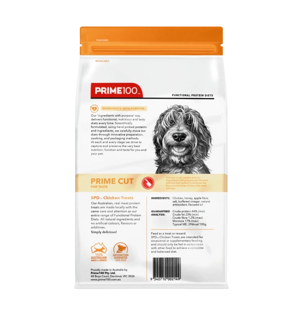 Prime100 - SPD Prime Cut Treats - 100g - Various Flavours