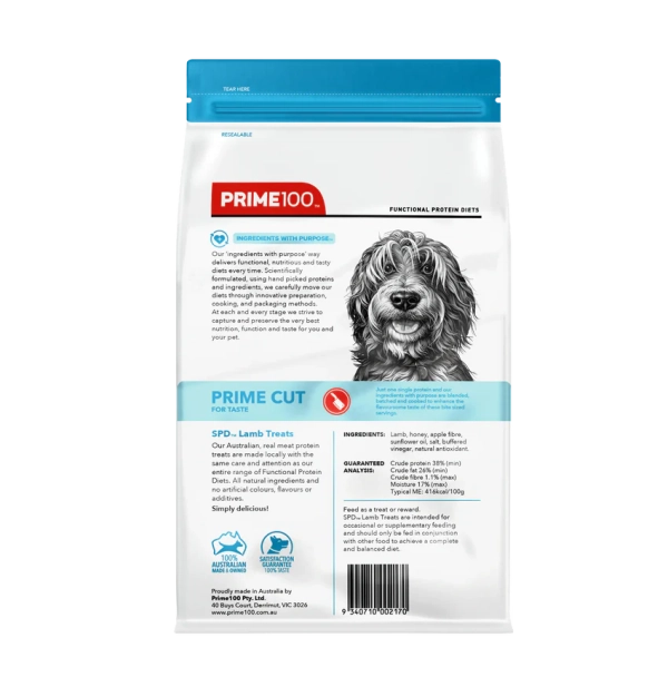 Prime100 - SPD Prime Cut Treats - 100g - Various Flavours
