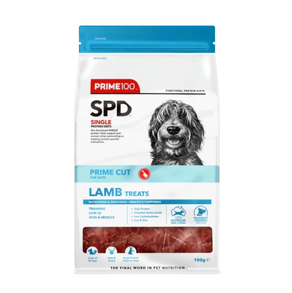 Prime100 - SPD Prime Cut Treats - 100g - Various Flavours