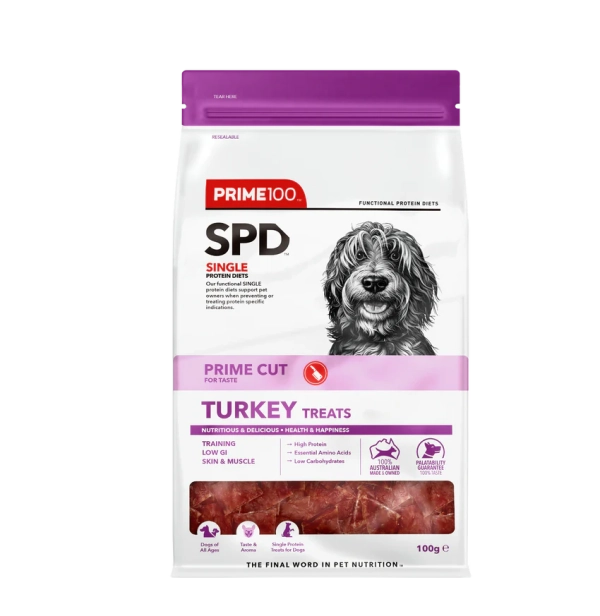 Prime100 - SPD Prime Cut Treats - 100g - Various Flavours