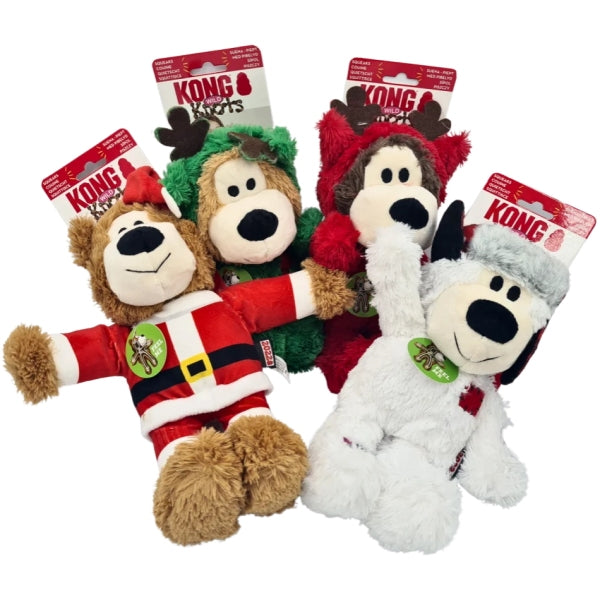 KONG - Christmas Holiday - Wild Knots Bear ASSORTED